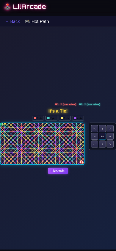 The game worked, but the iframe was clipped evidence screenshot